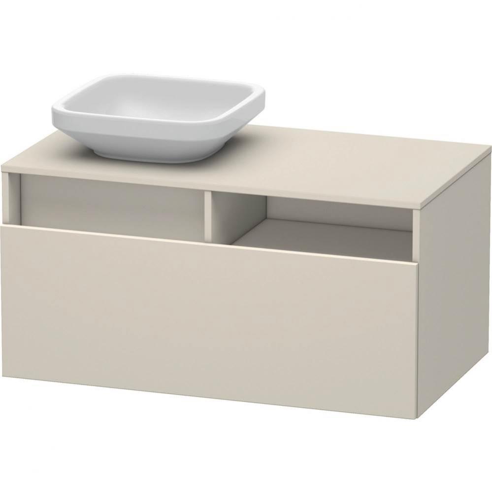 Duravit DuraStyle Vanity Unit Wall-Mounted  Taupe Matte