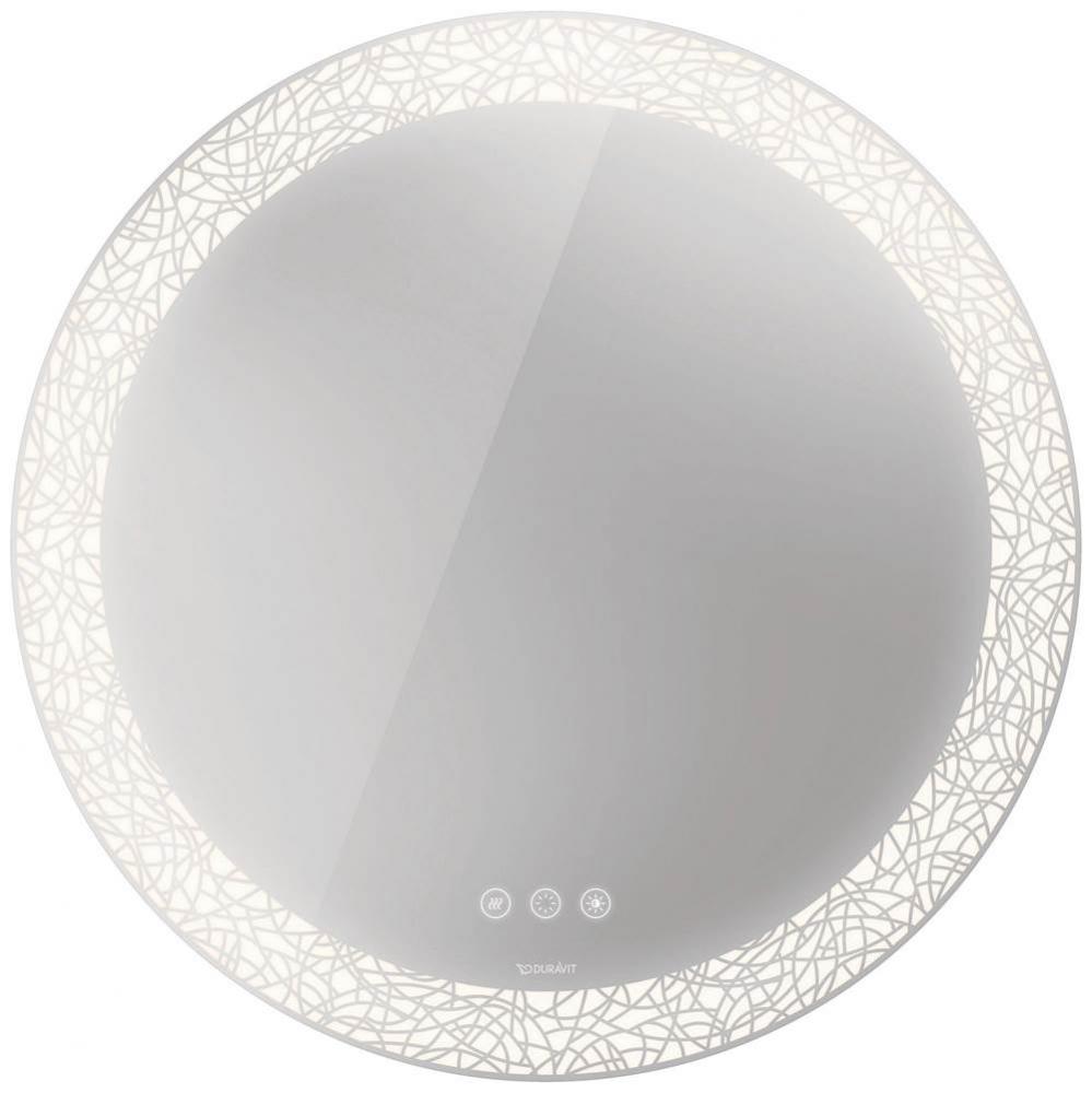 Happy D.2 Plus Icon Version Mirror with Lighting White