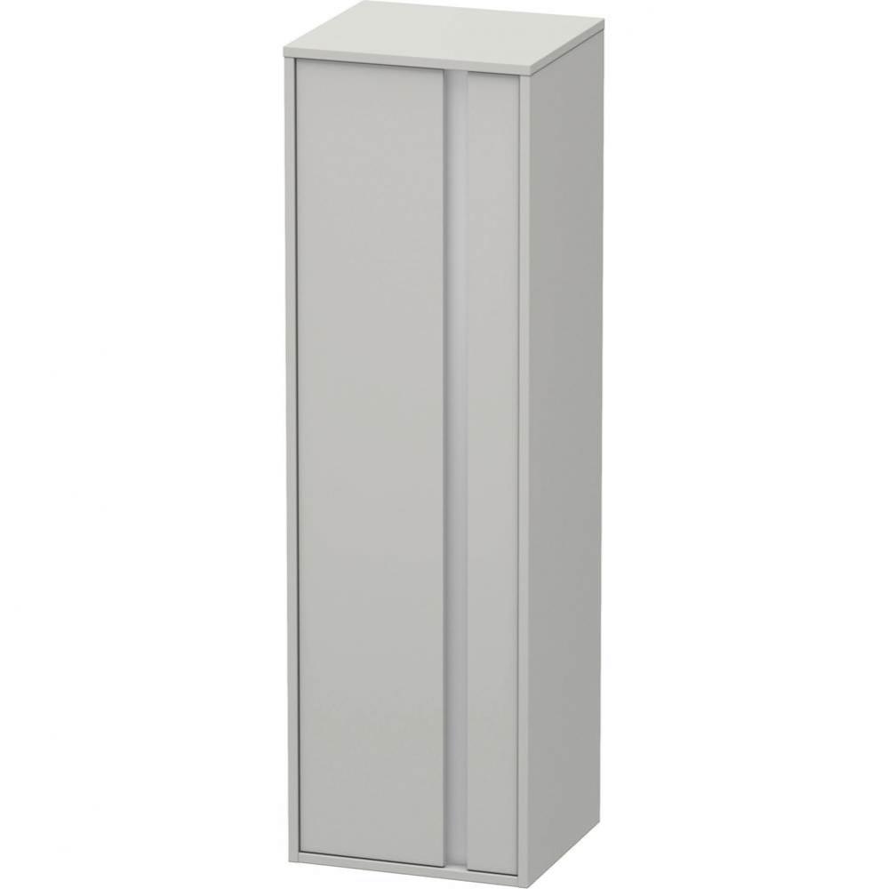 Ketho Tall Cabinet Concrete Gray