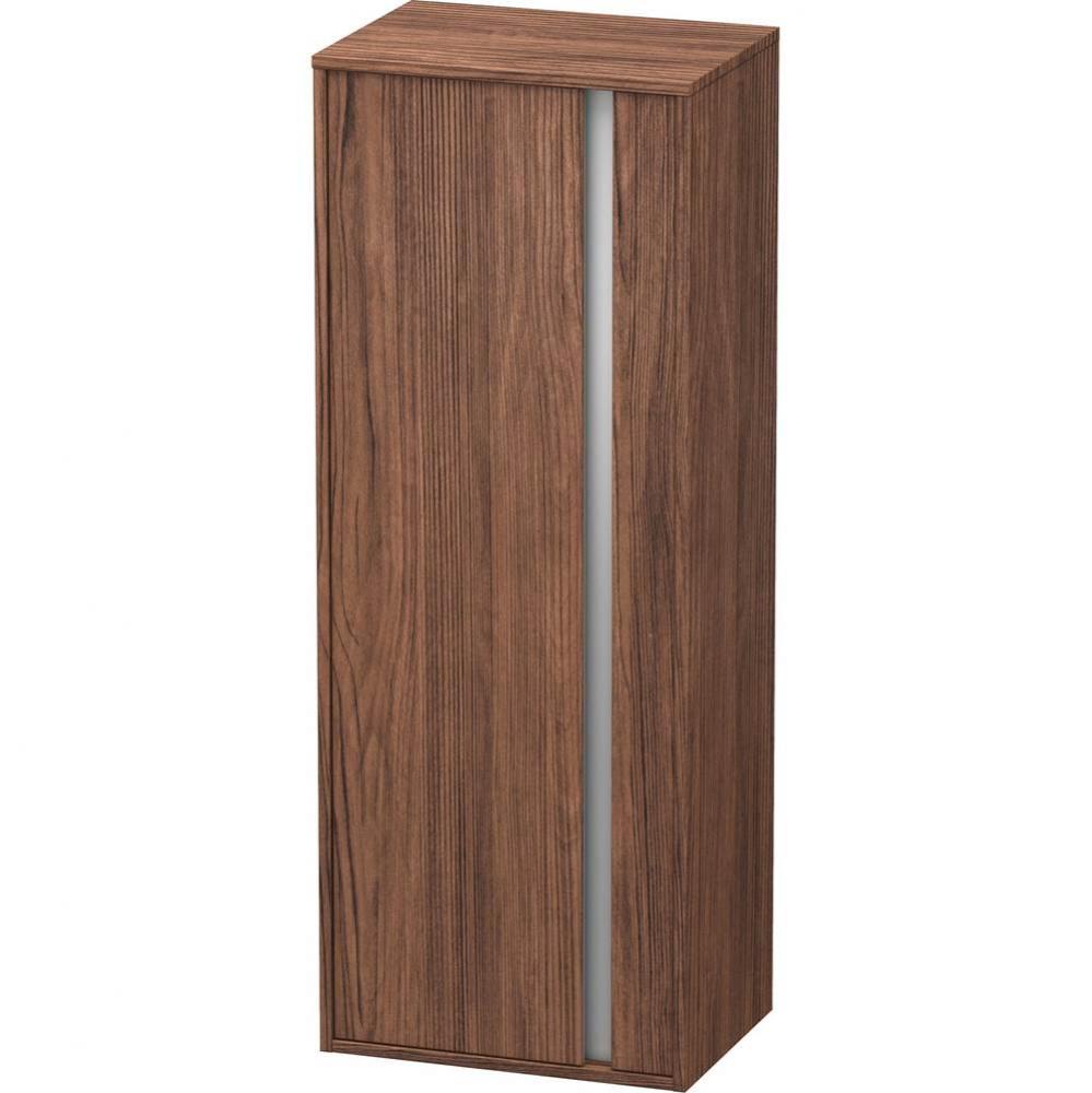 Ketho Tall Cabinet Walnut Dark