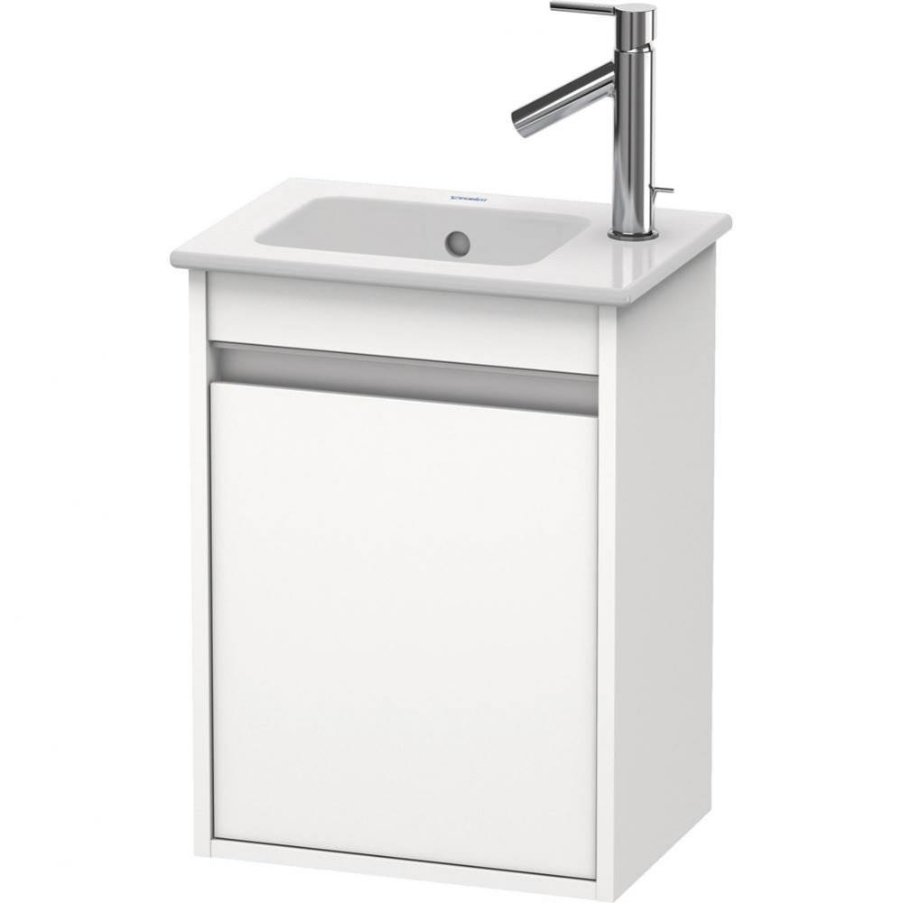 Ketho One Door Wall-Mount Vanity Unit White