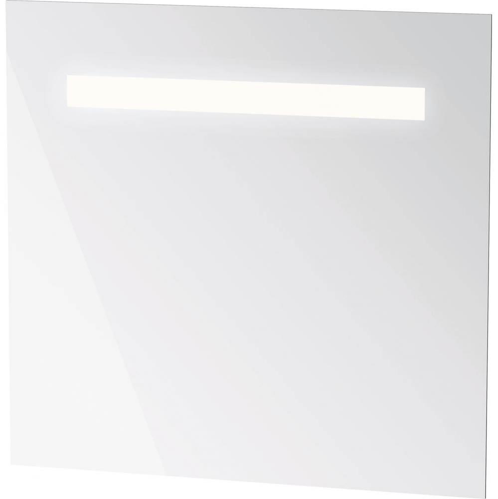 Ketho Mirror with Lighting White Aluminum