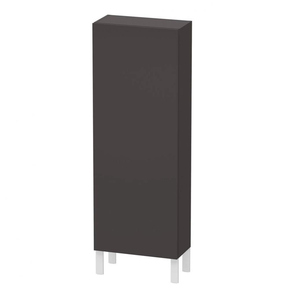 L-Cube Semi-Tall Cabinet Graphite