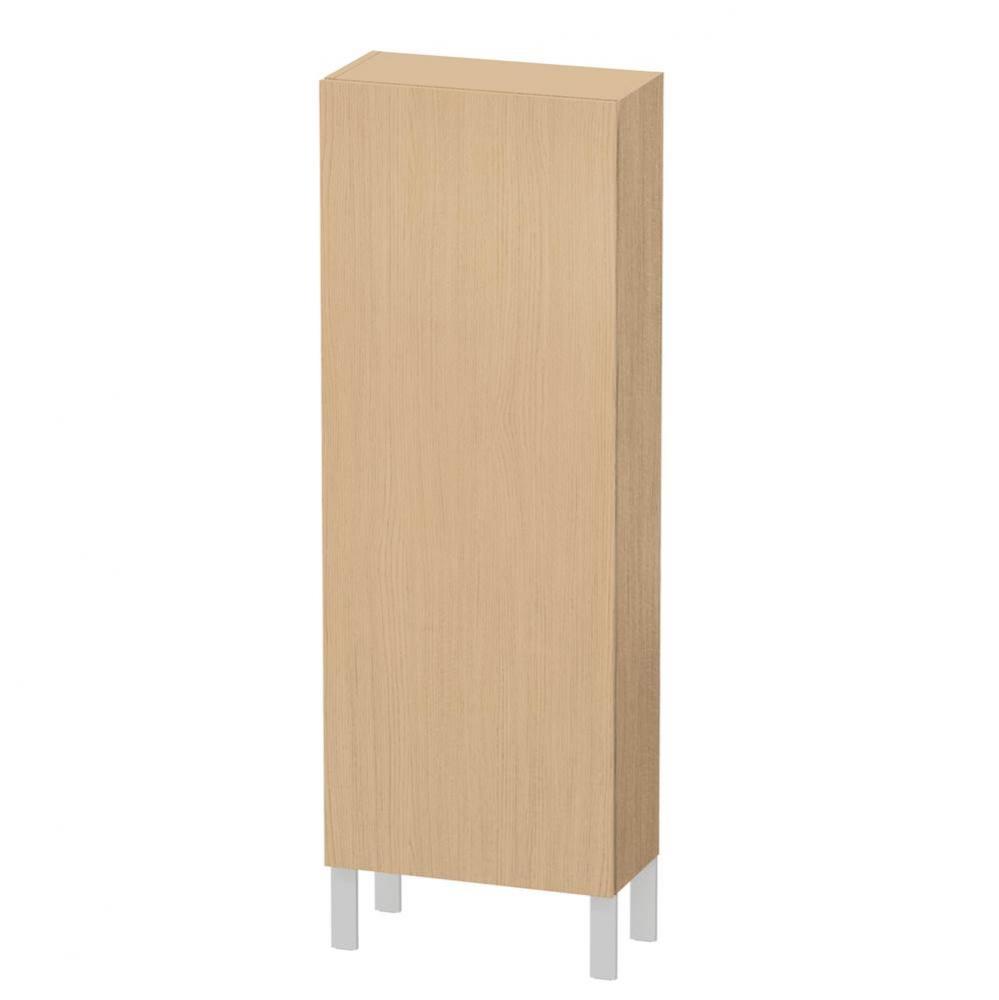 L-Cube Semi-Tall Cabinet Natural Oak