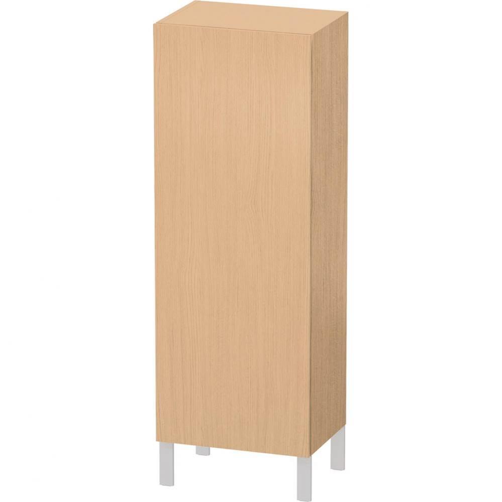 L-Cube Semi-Tall Cabinet Natural Oak