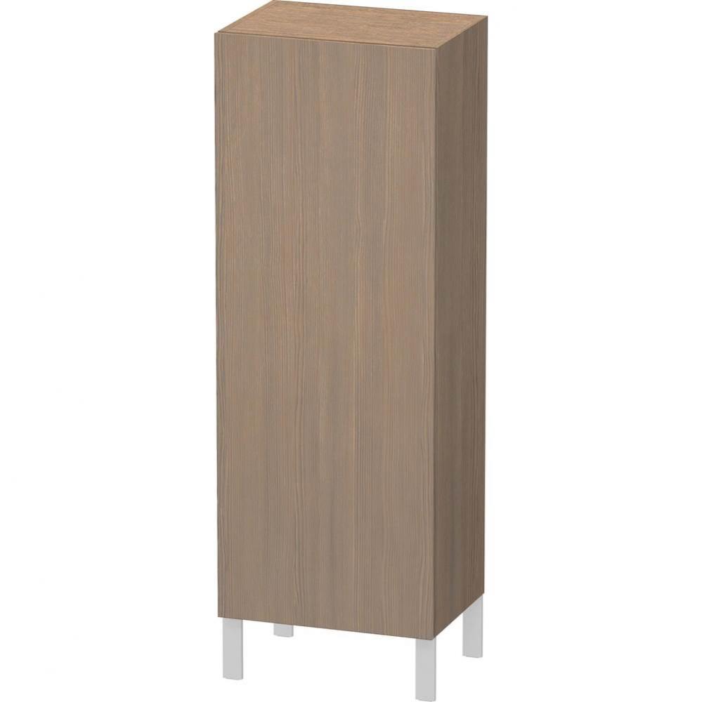 L-Cube Semi-Tall Cabinet Oak Terra