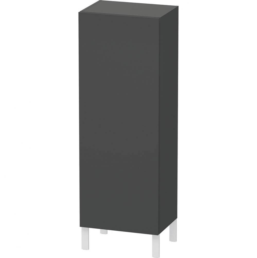 L-Cube Semi-Tall Cabinet Graphite