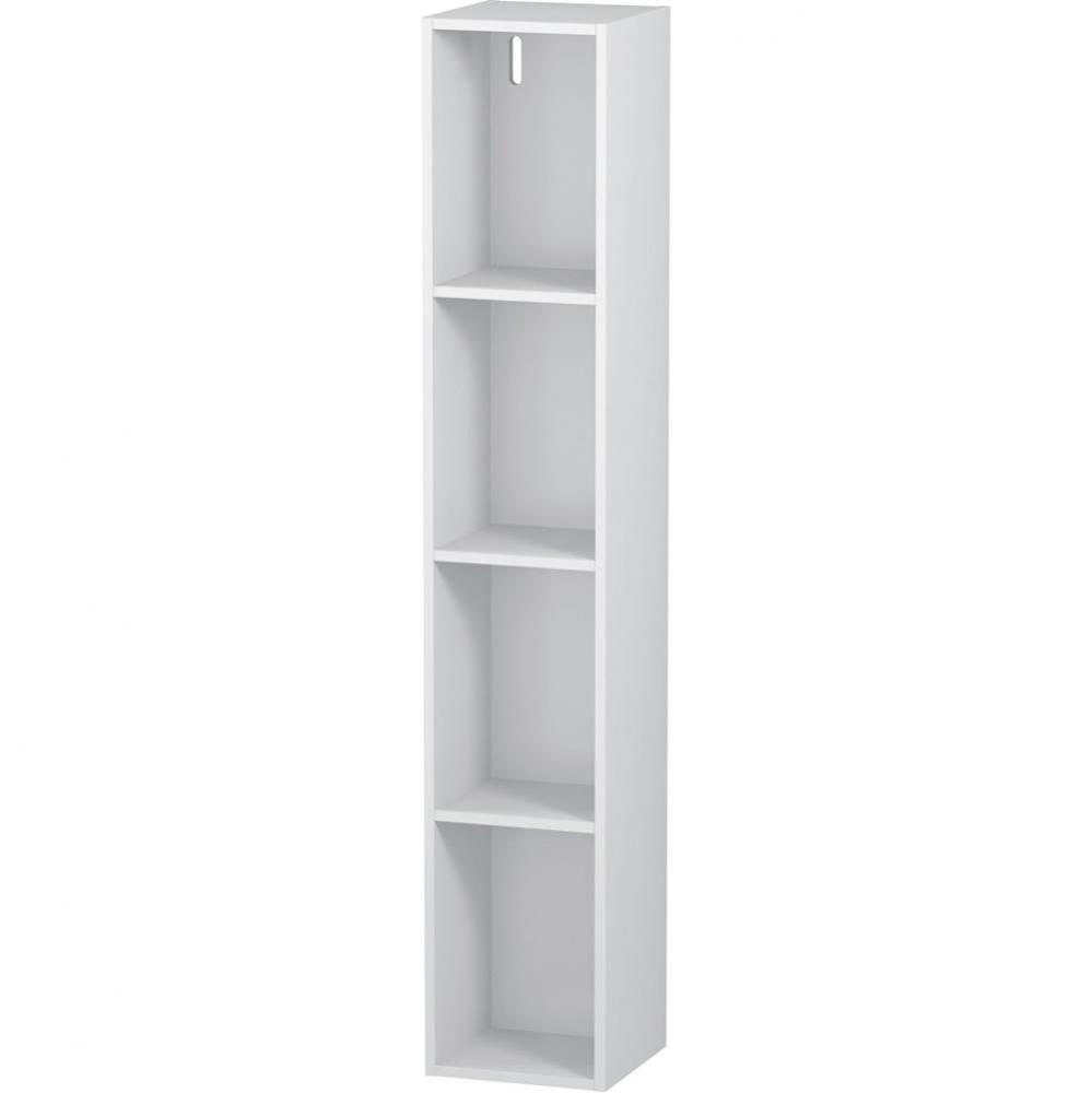 L-Cube Wall Shelf with Four Compartments White