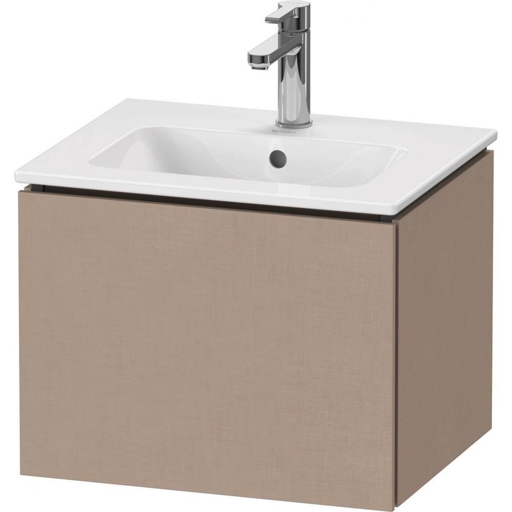 L-Cube One Drawer Wall-Mount Vanity Unit Linen