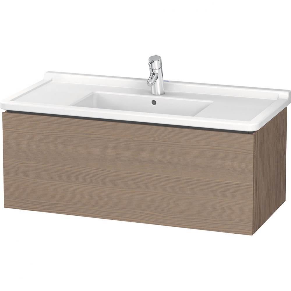 L-Cube Wall-Mount Vanity Unit Oak Terra