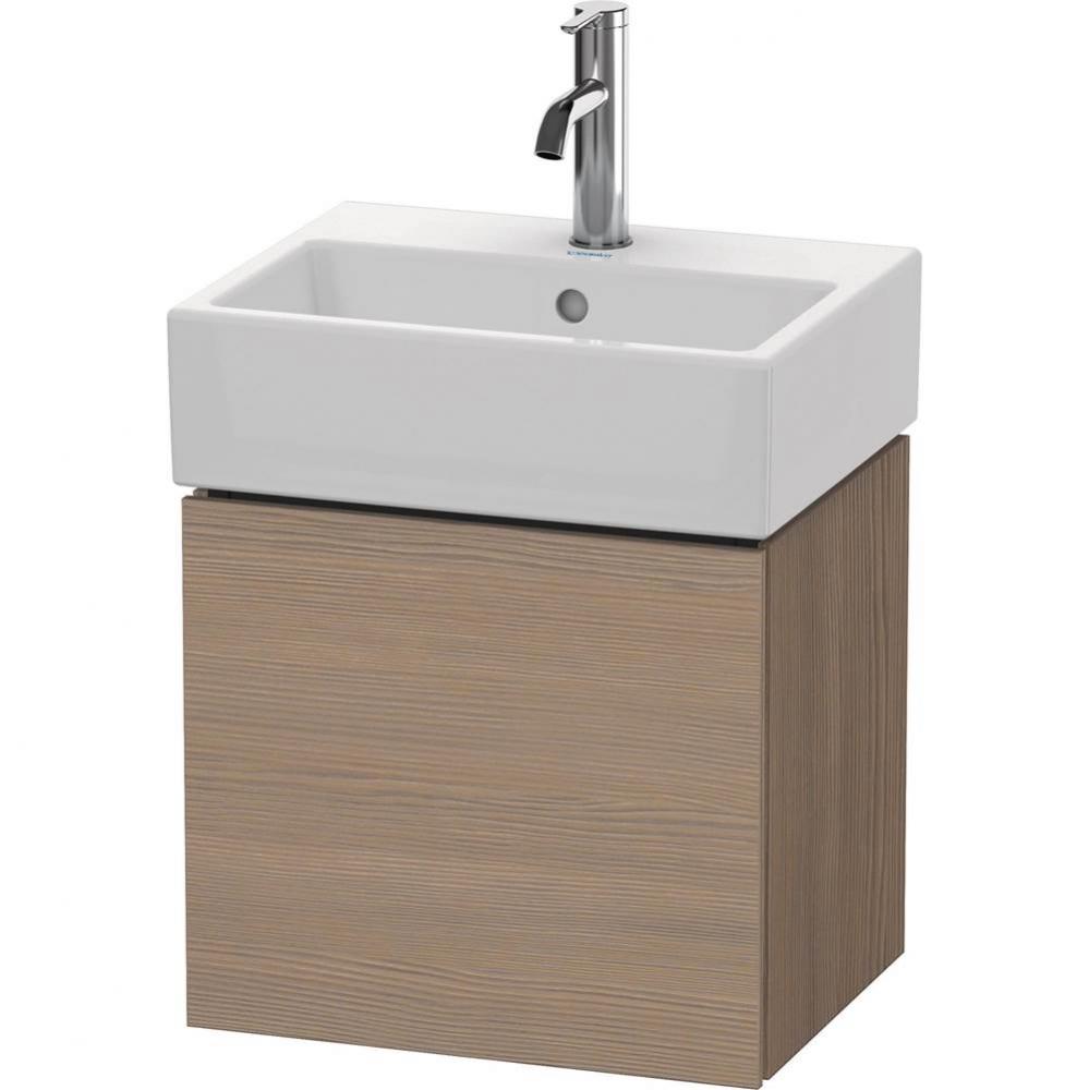 L-Cube One Door Wall-Mount Vanity Unit Oak Terra