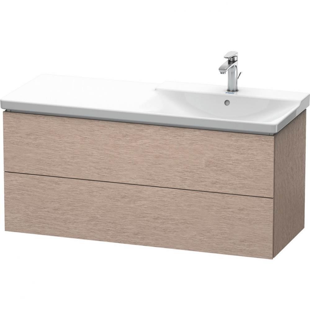 Duravit L-Cube Vanity Unit Wall-Mounted  Oak Cashmere