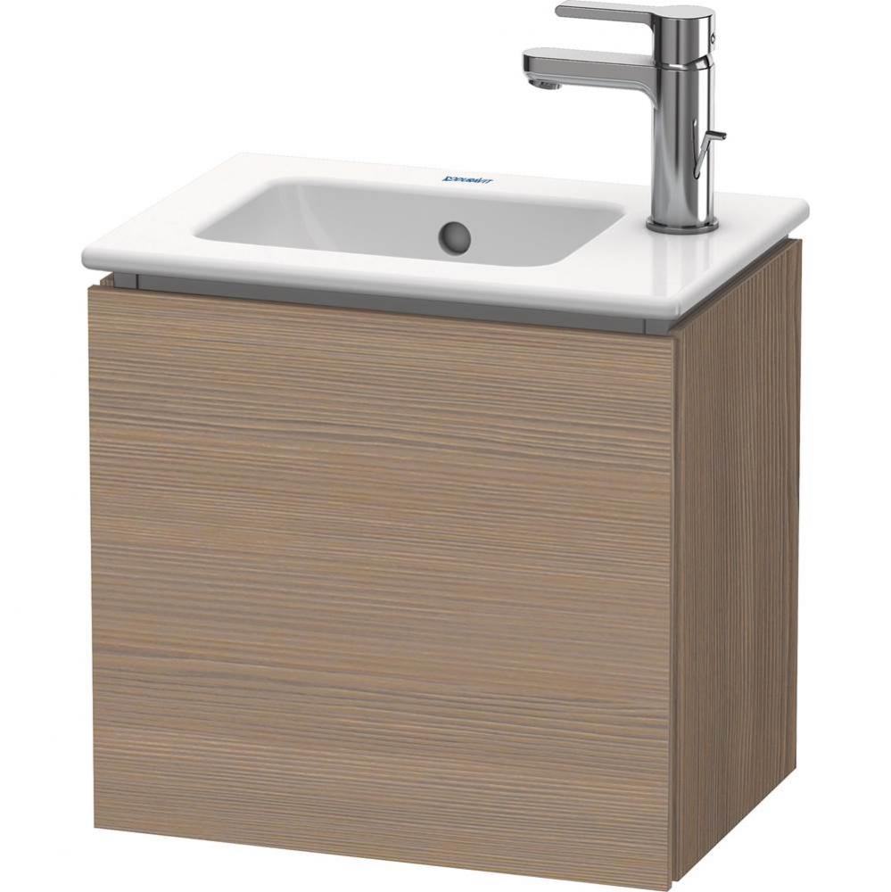 L-Cube Wall-Mount Vanity Unit Oak Terra