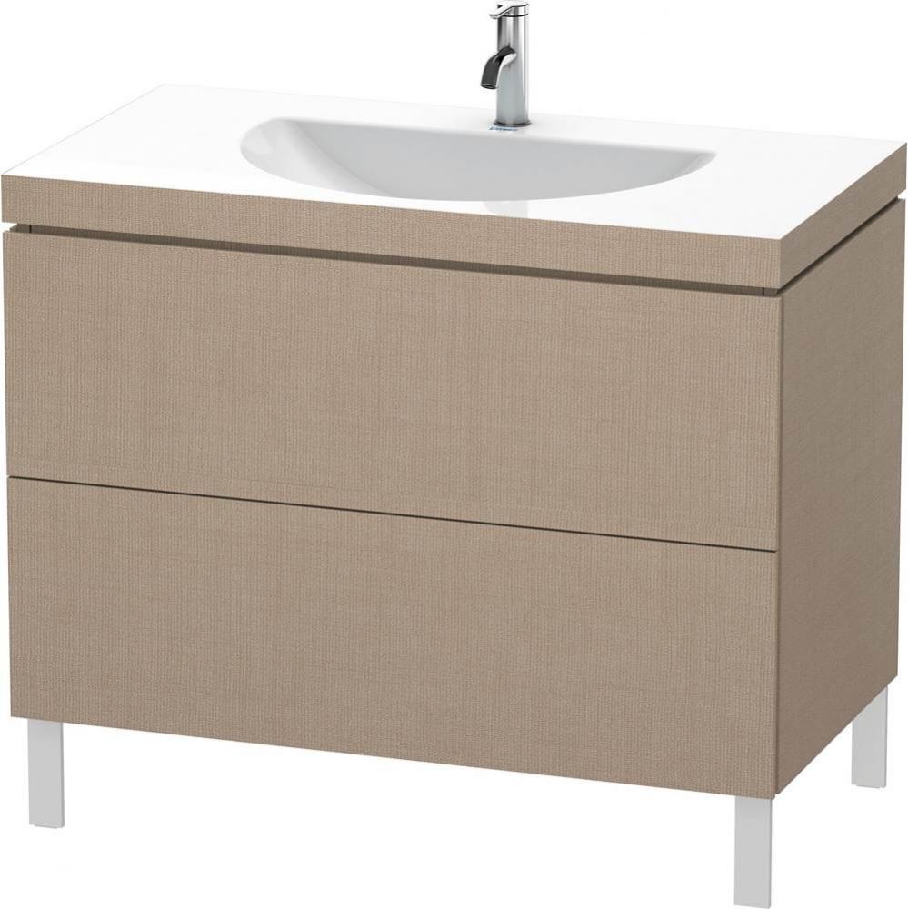 Duravit L-Cube C-Bonded Floorstanding Vanity  Linen