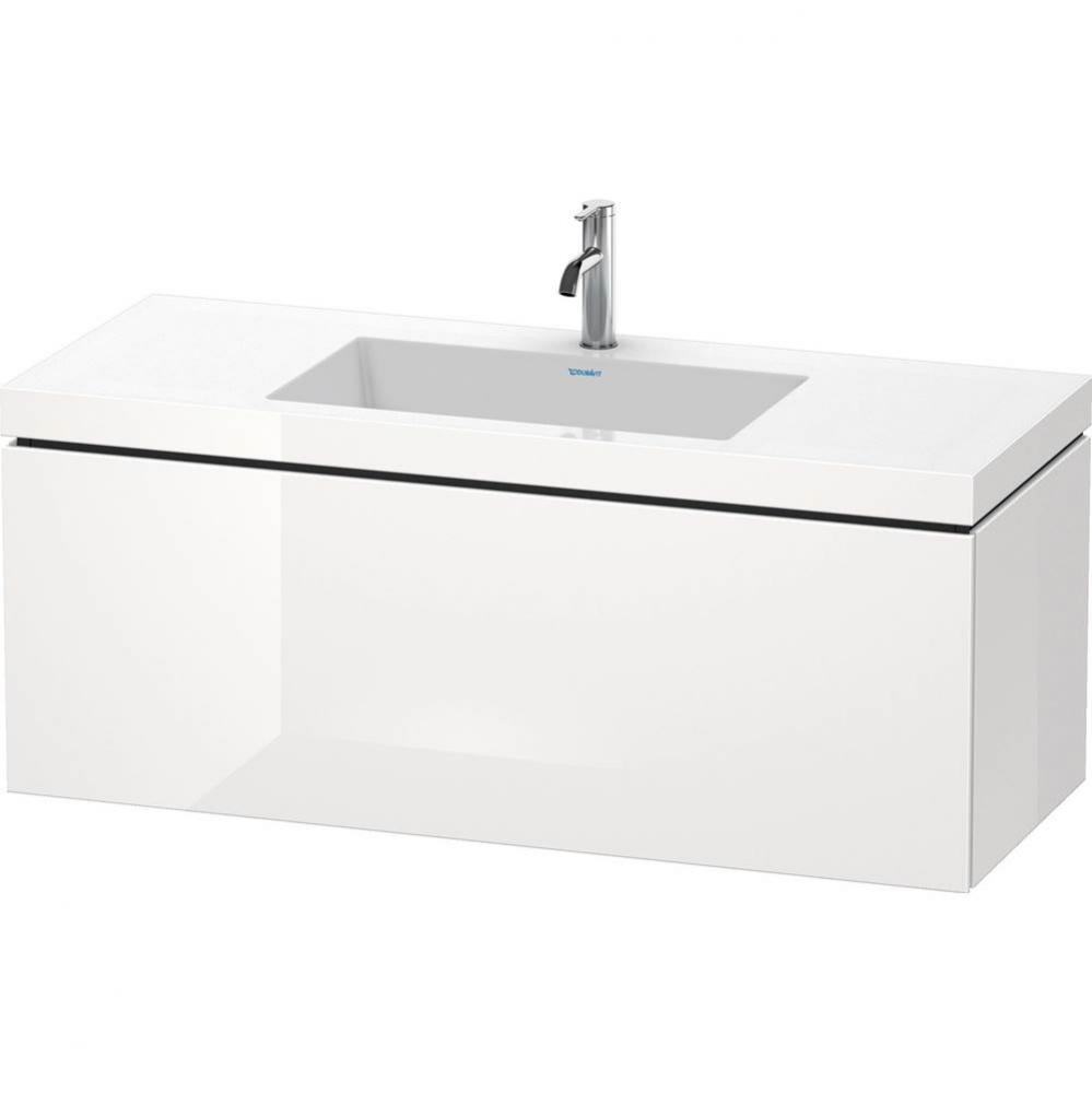 Duravit L-Cube C-Bonded Wall-Mounted Vanity  Linen