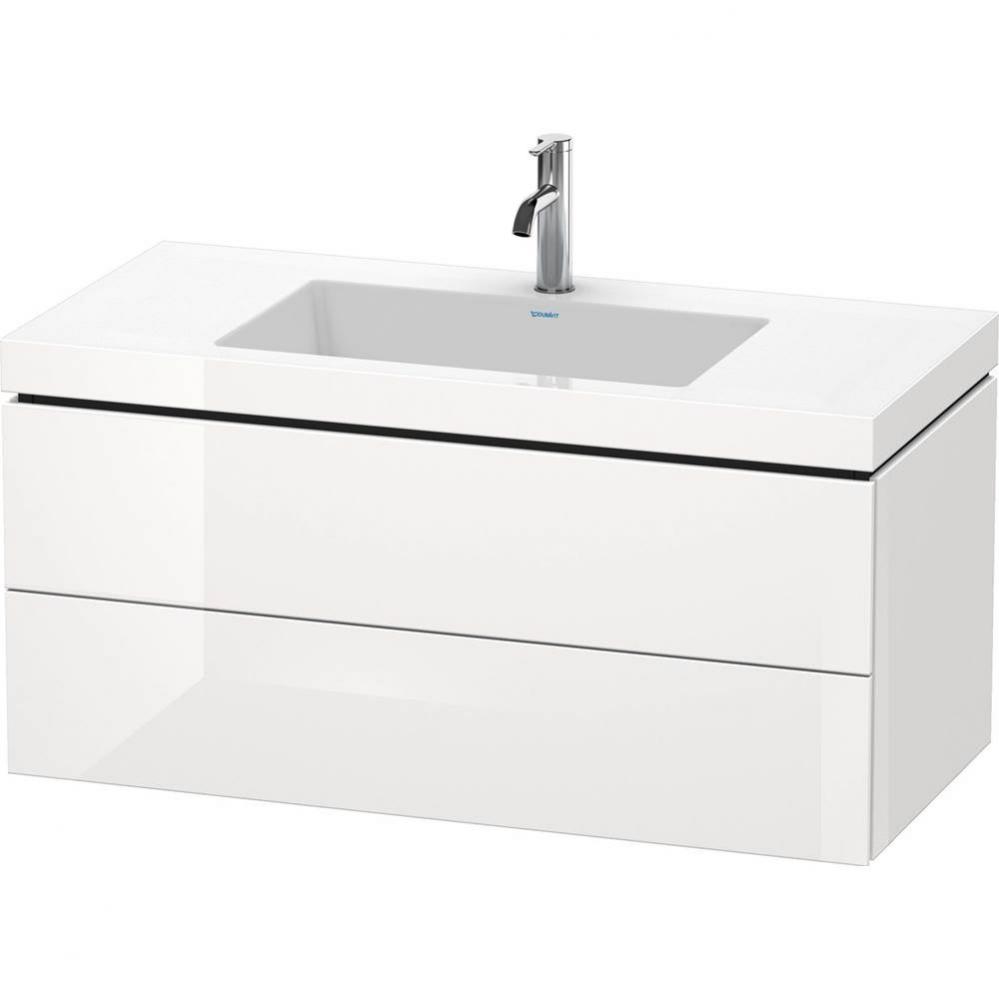 Duravit L-Cube C-Bonded Wall-Mounted Vanity  Linen