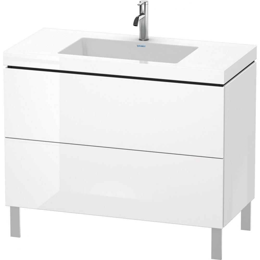 Duravit L-Cube C-Bonded Floorstanding Vanity  Linen