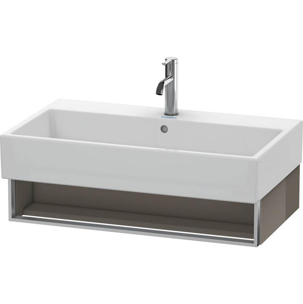 Duravit Vero Air Vanity Unit Wall-Mounted  Flannel Gray High Gloss