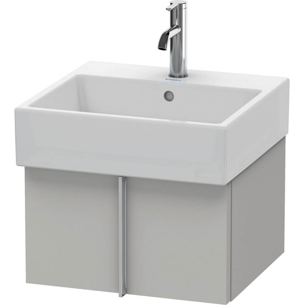 Duravit Vero Air Vanity Unit Wall-Mounted  Concrete Gray Matte