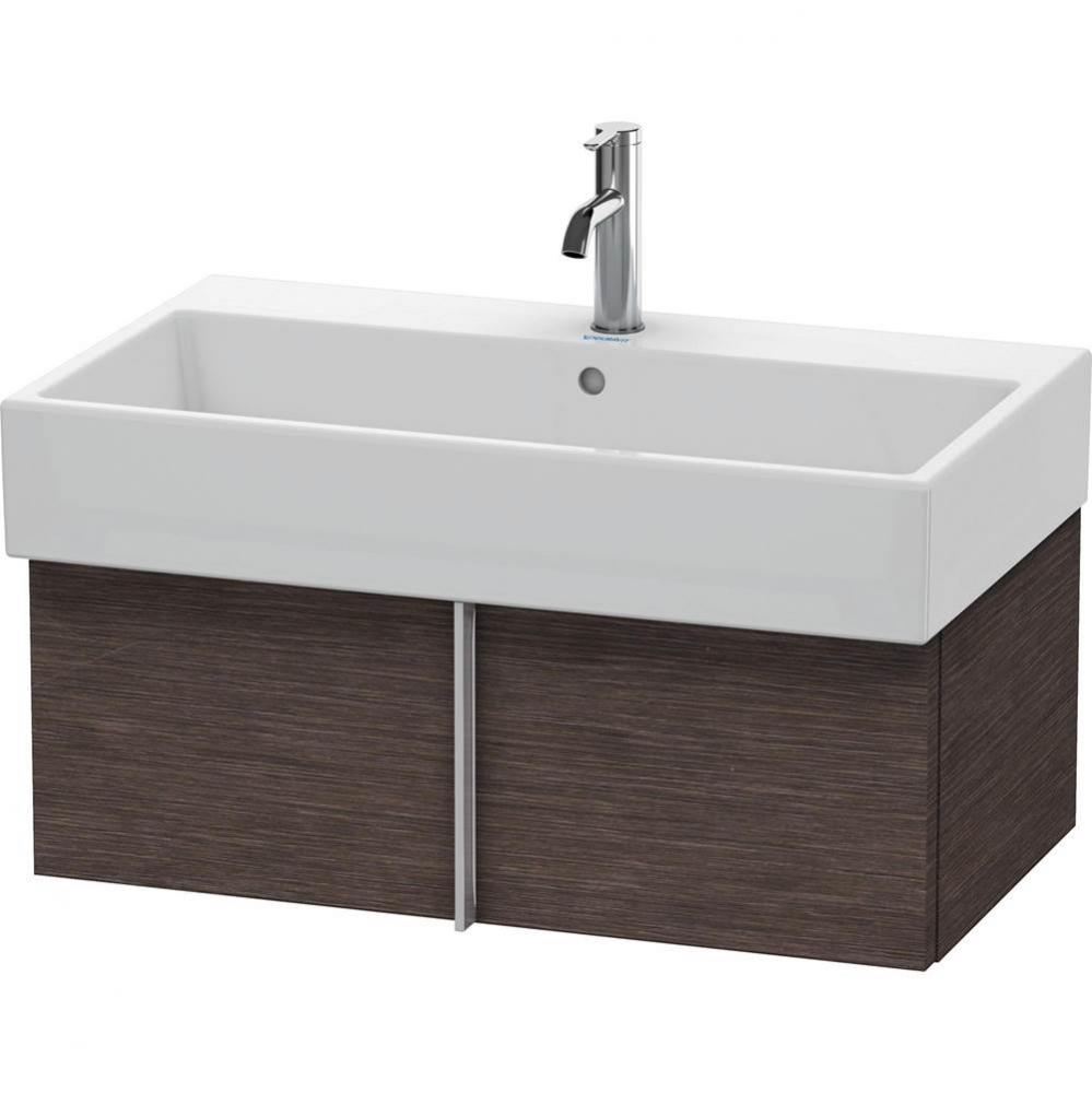 Duravit Vero Air Vanity Unit Wall-Mounted  Brushed Dark Oak