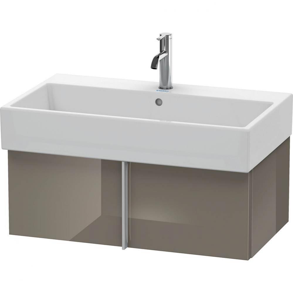 Duravit Vero Air Vanity Unit Wall-Mounted  Flannel Gray High Gloss