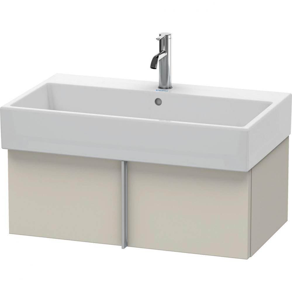 Duravit Vero Air Vanity Unit Wall-Mounted  Taupe Matte