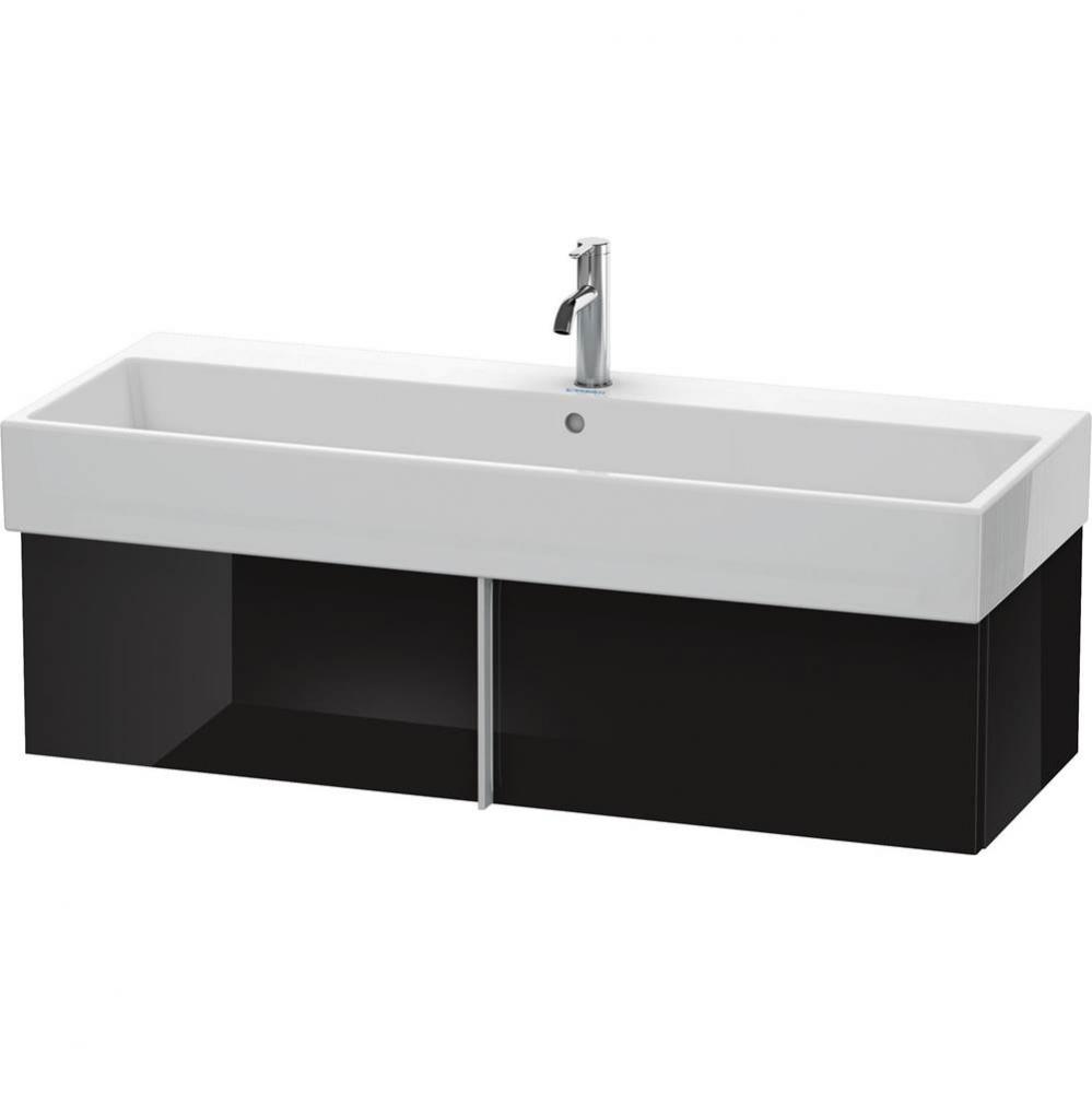 Duravit Vero Air Vanity Unit Wall-Mounted  Black High Gloss