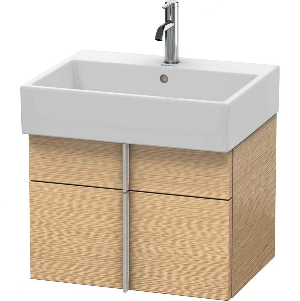 Duravit Vero Air Vanity Unit Wall-Mounted  Brushed Oak