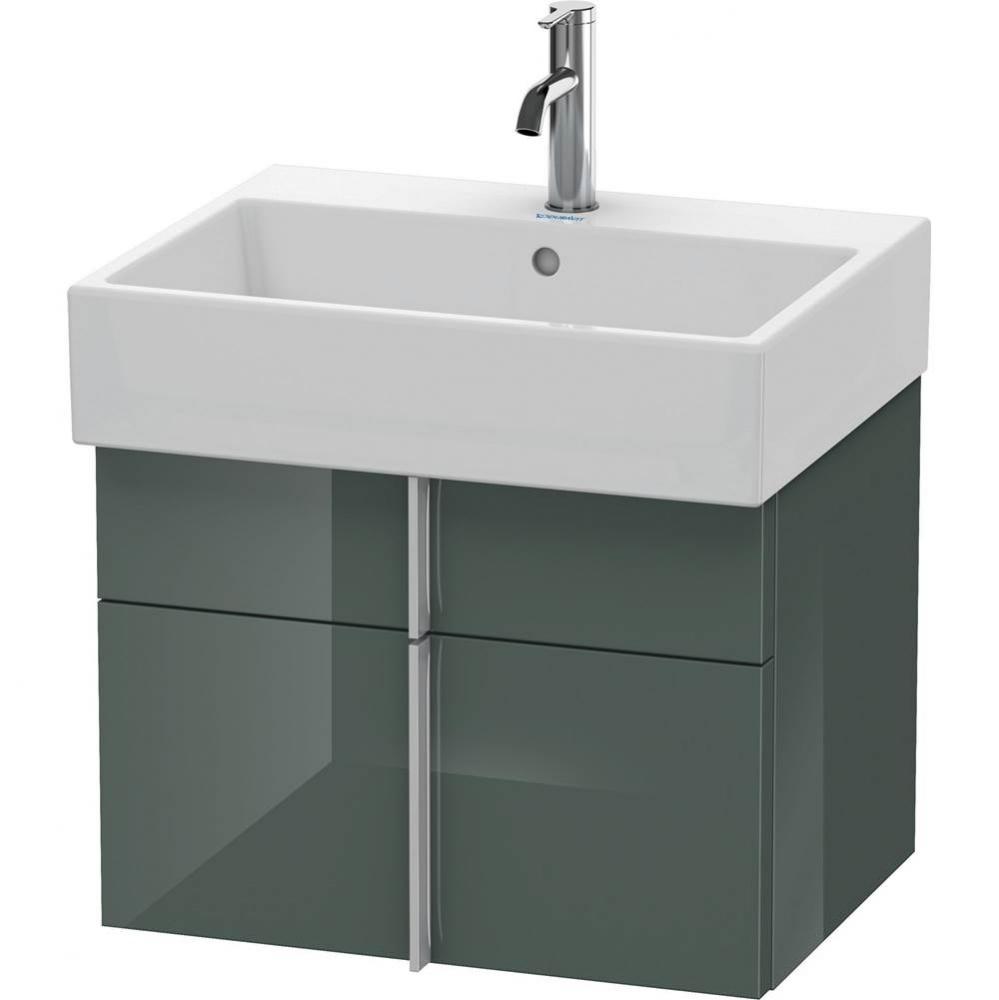 Duravit Vero Air Vanity Unit Wall-Mounted  Dolomiti Gray High Gloss