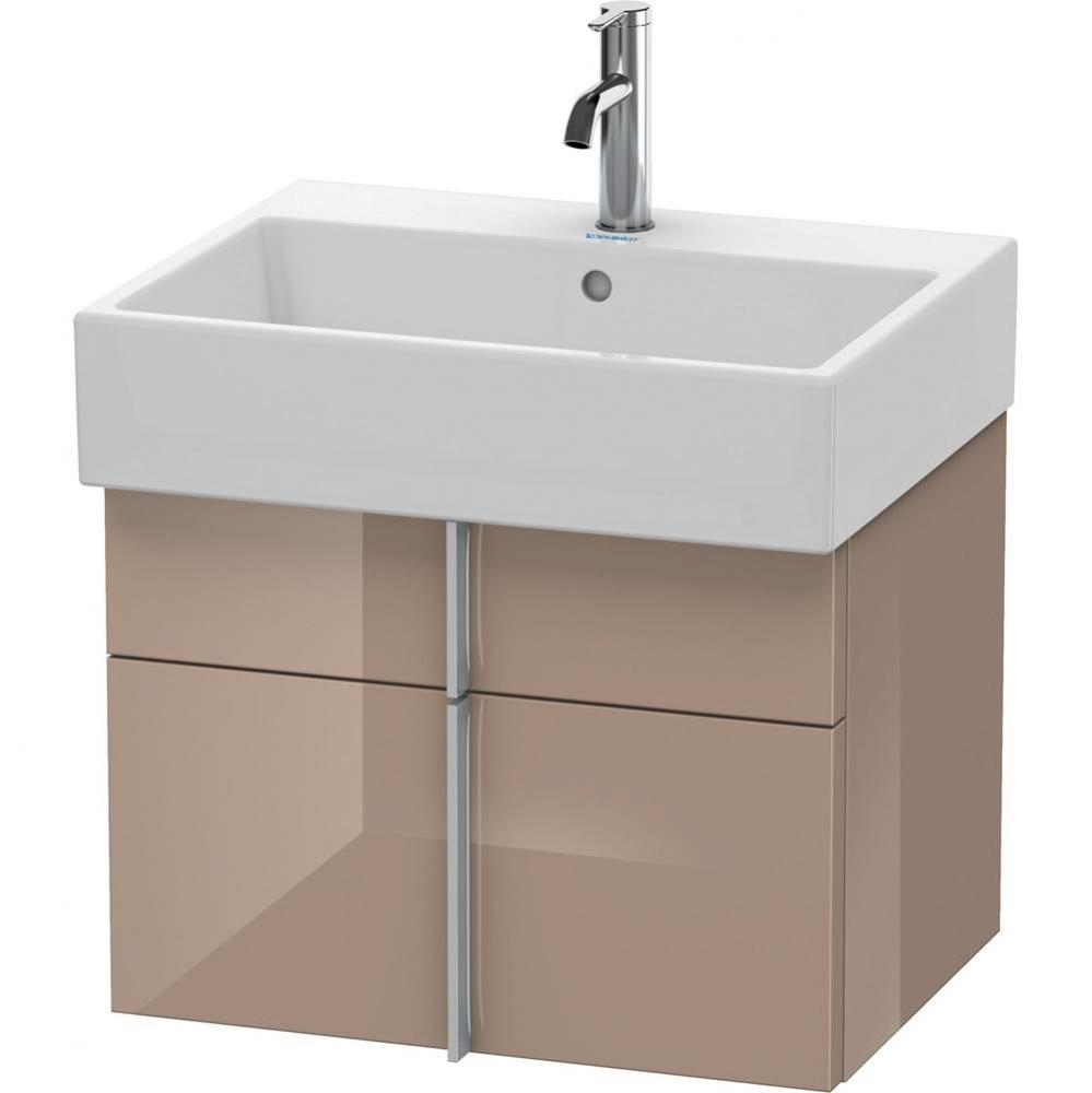 Duravit Vero Air Vanity Unit Wall-Mounted  Cappuccino High Gloss