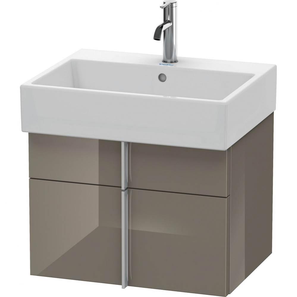 Duravit Vero Air Vanity Unit Wall-Mounted  Flannel Gray High Gloss