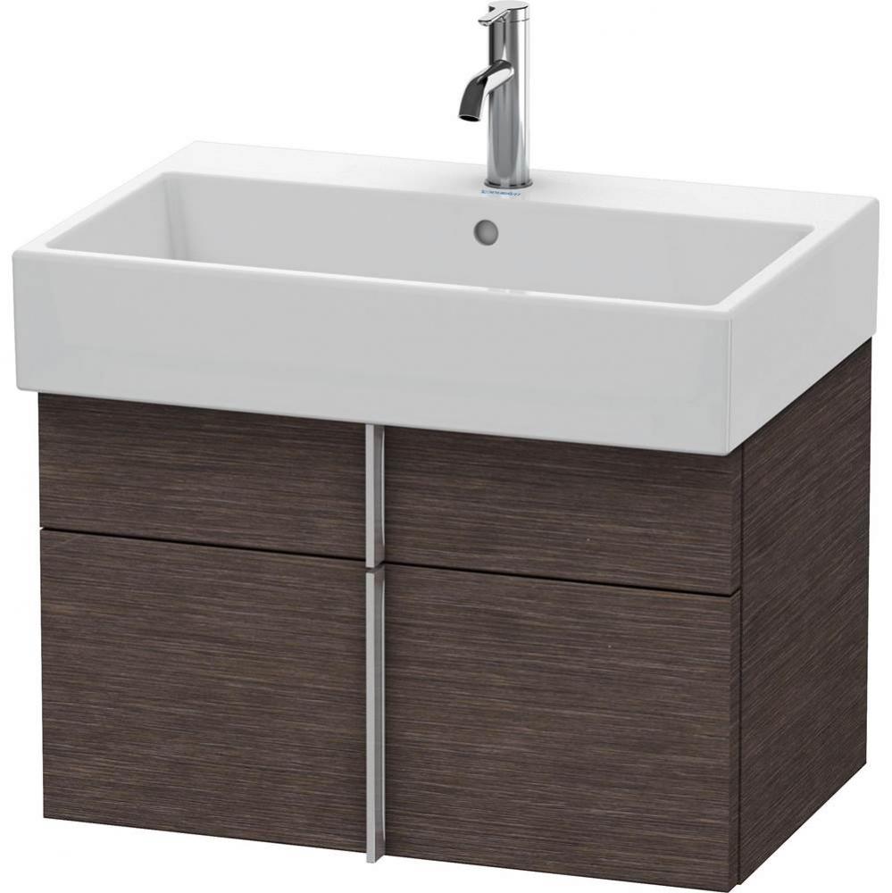 Duravit Vero Air Vanity Unit Wall-Mounted  Brushed Dark Oak