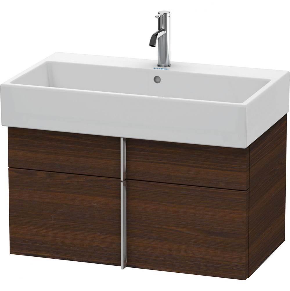 Duravit Vero Air Vanity Unit Wall-Mounted  Brushed Walnut