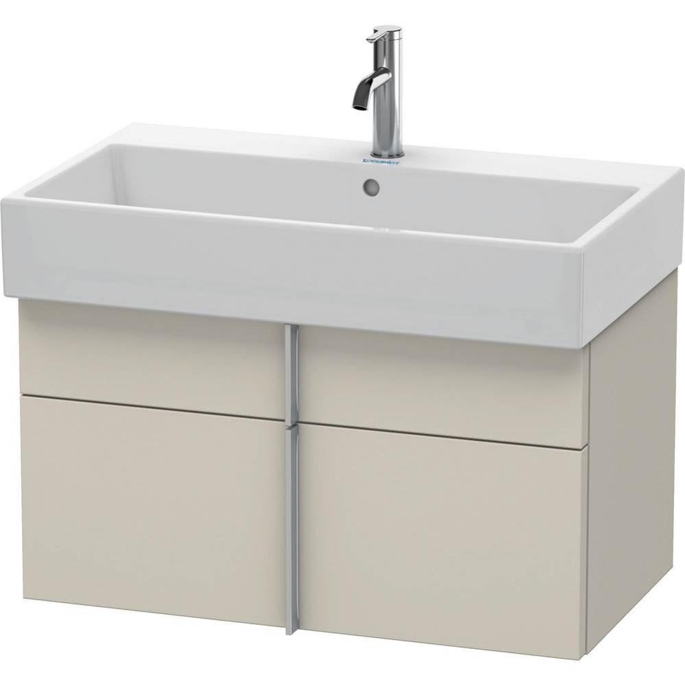 Duravit Vero Air Vanity Unit Wall-Mounted  Taupe Matte