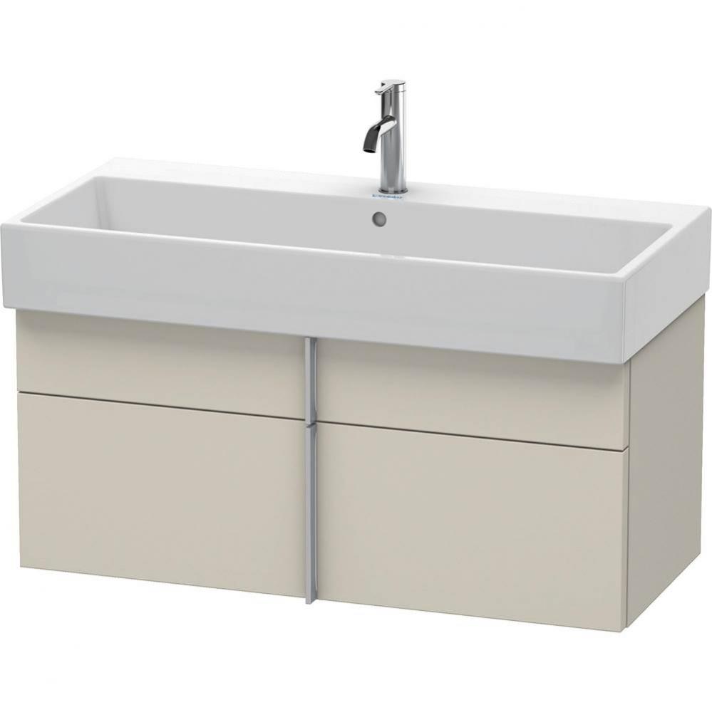 Duravit Vero Air Vanity Unit Wall-Mounted  Taupe Matte