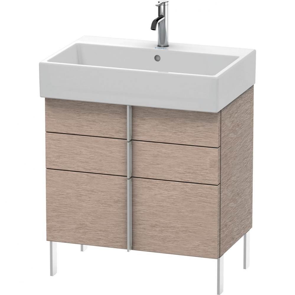 Duravit Vero Air Floor Standing Vanity Unit  Oak Cashmere