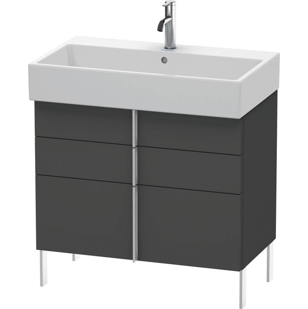 Duravit Vero Air Floor Standing Vanity Unit  Graphite Matte