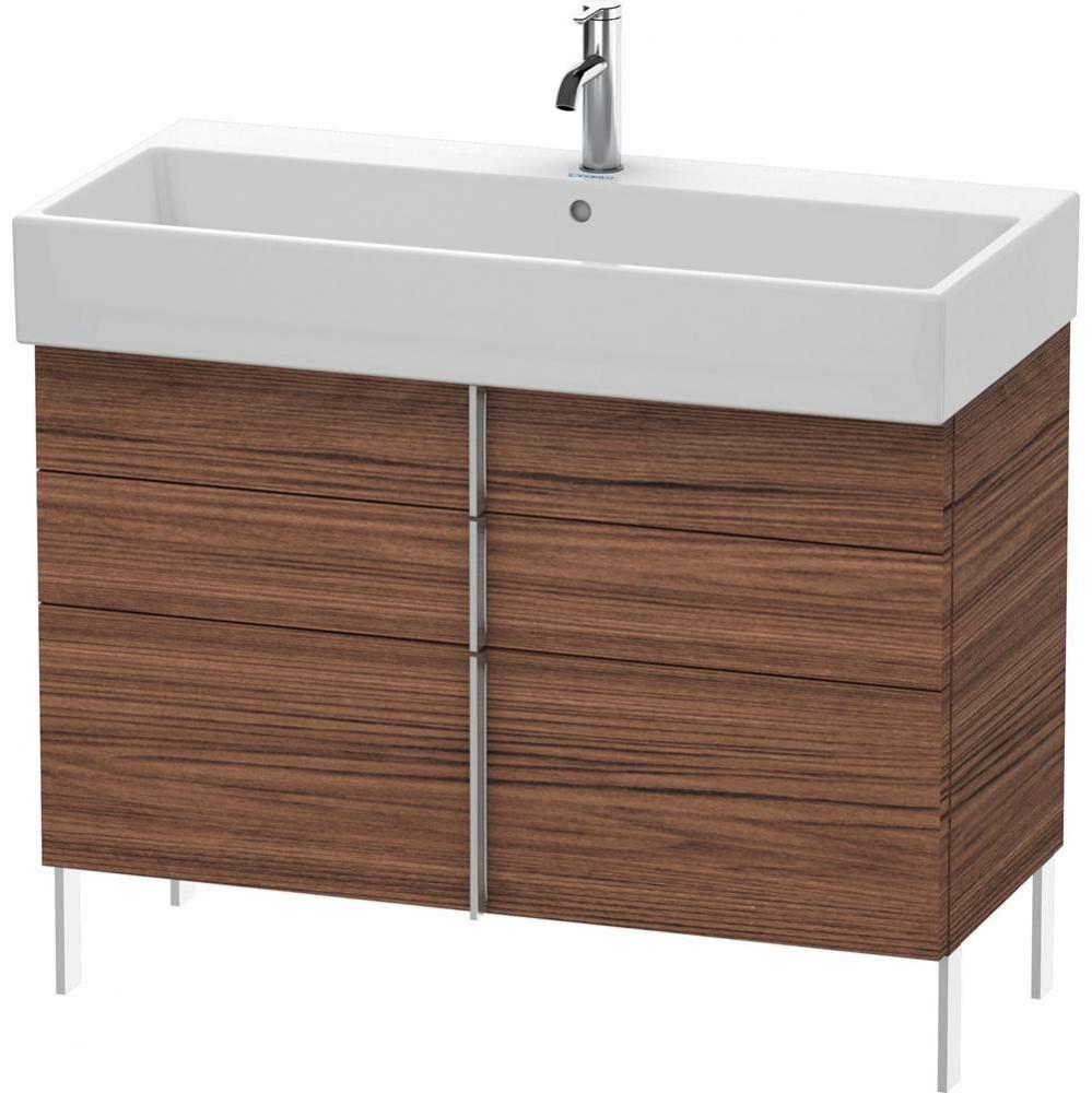 Duravit Vero Air Floor Standing Vanity Unit  Dark Walnut