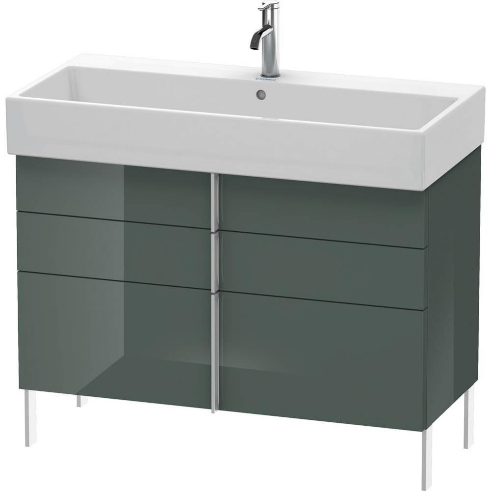 Duravit Vero Air Floor Standing Vanity Unit  Dolomiti Gray High Gloss