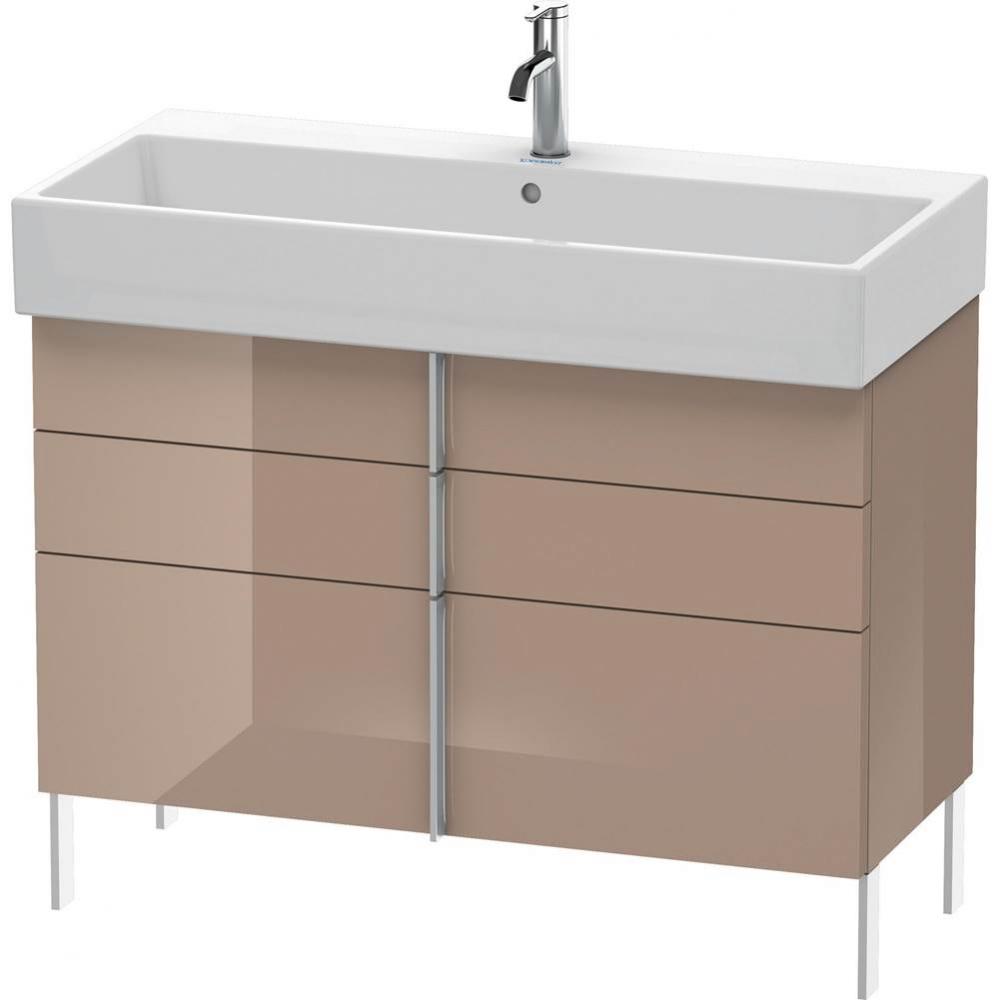 Duravit Vero Air Floor Standing Vanity Unit  Cappuccino High Gloss