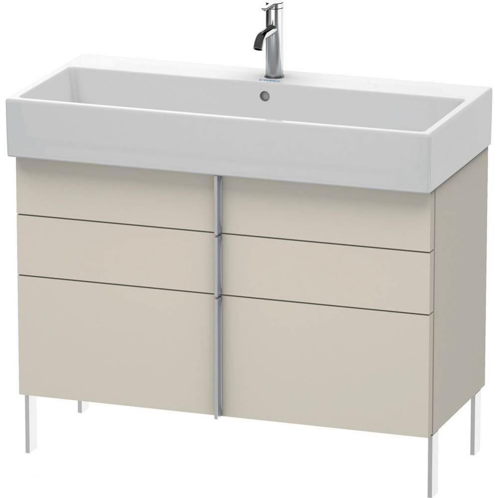 Duravit Vero Air Floor Standing Vanity Unit  Taupe Matte