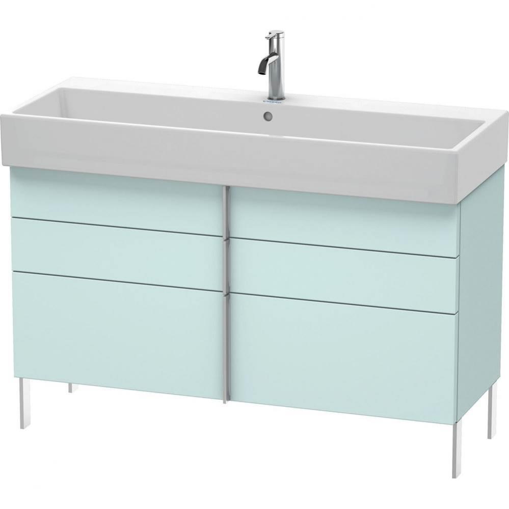 Duravit Vero Air Floor Standing Vanity Unit  Light Blue Matte