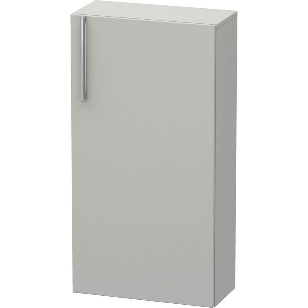 Duravit Vero Semi-Tall Cabinet  Concrete Gray Matte