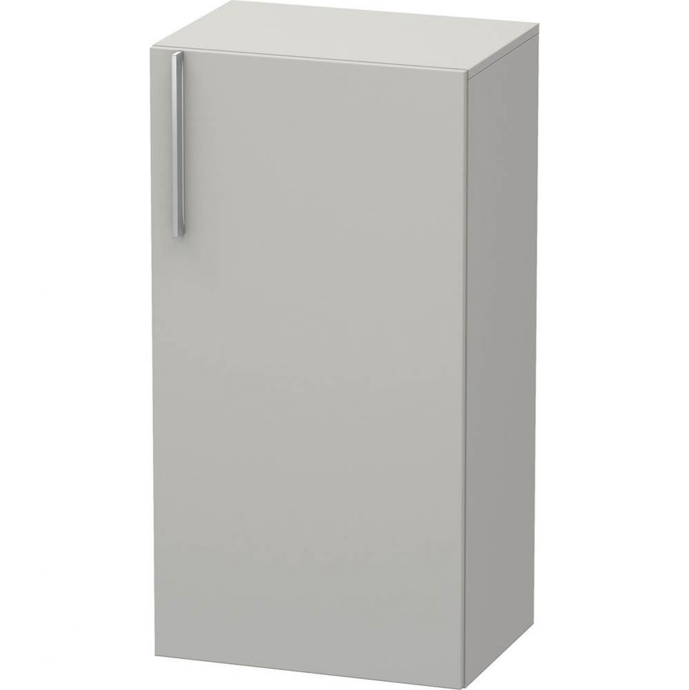 Duravit Vero Semi-Tall Cabinet  Concrete Gray Matte