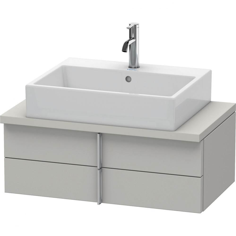 Duravit Vero Two Drawer Vanity Unit For Console Concrete Gray