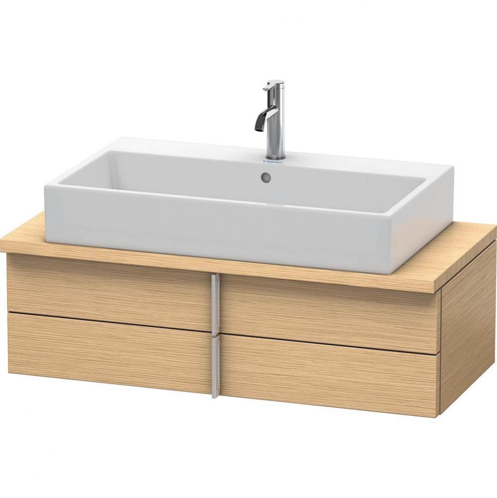 Duravit Vero Two Drawer Vanity Unit For Console Brushed Oak