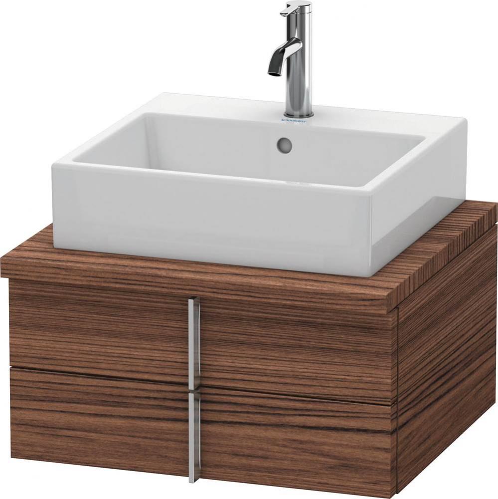 Duravit Vero Two Drawer Vanity Unit For Console Walnut Dark