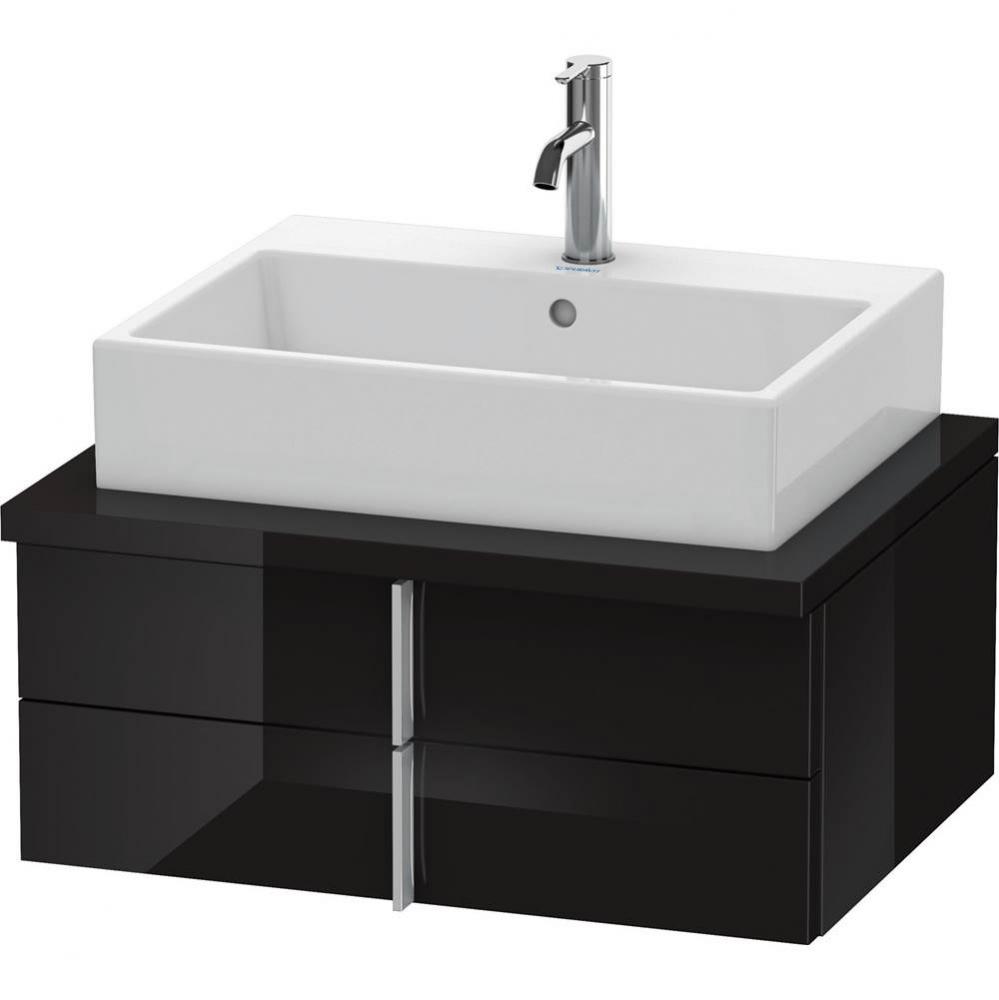 Duravit Vero Two Drawer Vanity Unit For Console Black