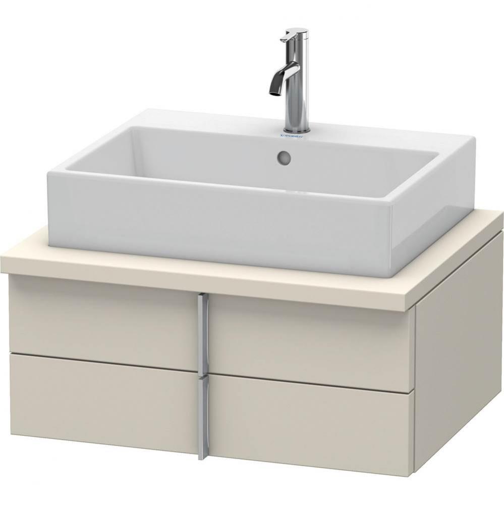 Duravit Vero Two Drawer Vanity Unit For Console Taupe