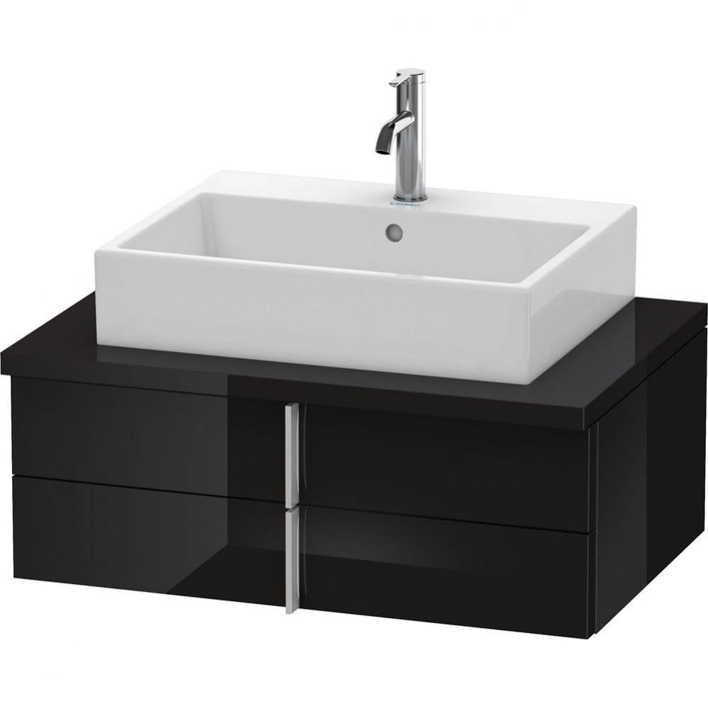 Duravit Vero Two Drawer Vanity Unit For Console Black